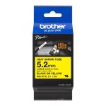 Aksesuāri un izejmateriāli Brother  | HSe-611E Heat shrink tube | Black On Yellow | TZe | Roll (0.52 cm x 1.5 m) | 0.52 x 150 cm 