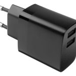 Kontrolieris fixed  | Dual USB Travel Charger 17W | FIXC17N-2U-BK 