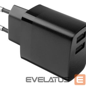 Kontrolieris fixed  | Dual USB Travel Charger 17W | FIXC17N-2U-BK 