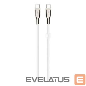 Kabelis fixed  | Braided Cable, 100W | FIXDB-CC12-WH | White 