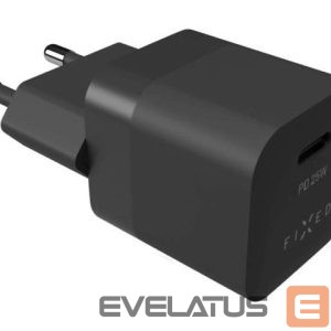 Kontrolieris fixed  | Mini USB-C Travel Charger, 25W | FIXC25M-C-BK 