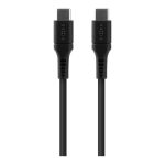 Kontrolieris fixed  | Liquid Silicone Cable USB-C/USB-C, 2m, 60W | FIXDLS-CC2-BK 