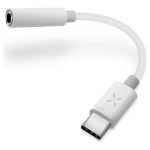 Aizmugurējais vāciņš fixed  Link Adapter USB-C/3.5mm Jack | FIXL-CJD-WH | White 