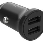 Kontrolieris fixed  Dual USB Car Charger 15W, Black | 