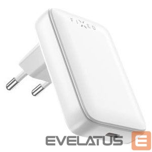 Kontrolieris fixed  Slim USB-C Travel Charger, GaN, PD support, 30W, White | 