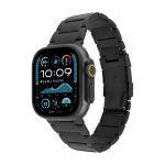 Siksniņa fixed  | Titanium Strap for Apple Watch 44/45/46/49mm | Black | Titanium 
