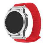 Siksniņa fixed  | Sporty Strap for Garmin QuickFit 22mm | 160-210 mm | Red | Nylon 