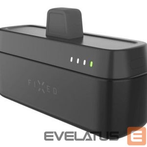 Ārējais akumulators fixed  | Zen 5 Plug-in 20W Powerbank | FIXZEN-5PL-BK | 5000 mAh | USB-C: DC 5V/3A, 9V/2.22A, 12V/1.67A 20W MAX | Black 