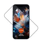 Aizmugurējais vāciņš fixed  Screen protector | Apple | iPhone 17 Pro | Tempered glass | Black | Armor with Anti-dust applicator and AR layer 