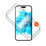 Aizmugurējais vāciņš fixed  Screen protector | Apple | iPhone 17 Pro | Tempered glass | Black | Full Cover 2.5D 