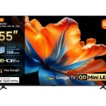 Televizors Xiaomi  | S Mini LED 2026 | 55 | Smart TV | Google TV | 4K UHD | Dark Grey 