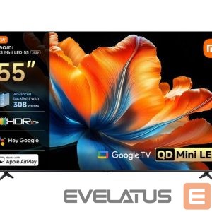 Televizors Xiaomi  | S Mini LED 2026 | 55 | Smart TV | Google TV | 4K UHD | Dark Grey 