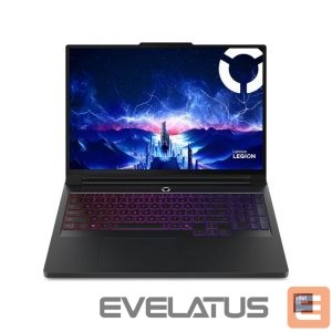 Portatīvais dators Lenovo  Legion Pro 7 16IAX10H | Eclipse Black | 16 " | OLED | WQXGA | 2560 x 1600 pixels | Glossy | Intel Core Ultra 9 | 290HX | 32 (2x16GB) GB | CSODIMM DDR5 | Solid-state drive capacity 1000 GB | NVIDIA GeForce RTX 5070 Ti | GDDR7 | 12 GB | Windows 11 Home | 802.11be | Bluetooth version 5.4 | Keyboard language English | Keyboard backlit | Warranty 24 month(s) | Battery warranty 12 month(s) 