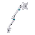 TV kronšteini Digitus  Desk Mount | Tilt, rotation, pivot | Single design monitor mount | 35 " | Maximum weight (capacity) 10 kg | White 