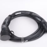Piederums elektriskajiem transportlīdzekļiem EVAKA  EV Charging Cable Type 2-Type 2, 22 kW, 32 A, 5 x 6 mm2, 1 x 0.5 mm2, 7 m | ITGAM3872 | Black 