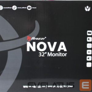 Monitors AROZZI  SALE OUT.  Nova 32" IPS, 180Hz, Computer Monitor - Black |  | Nova | 32 " | IPS | QHD | 16:9 | 180 Hz | 1 ms | 2560 x 1440 pixels | 300 cd/m² | HDMI ports quantity 2 | Black | Warranty 24 month(s) | DAMAGED INNER PACKAGING, DEMO 