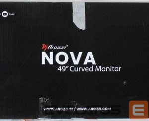 Monitors AROZZI  SALE OUT.  Nova 49" VA, 165Hz - Black |  | Nova | 49 " | VA | 32:9 | 165 Hz | 4 ms | 5120 x 1440 pixels | 350 cd/m² | HDMI ports quantity 2 | Black | Warranty 24 month(s) | DAMAGED PACKAGING, SCRATCHED BODY 