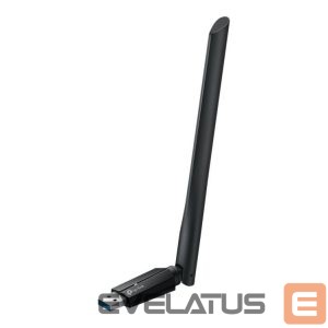 Rūteris TP-Link  BE6500 Tri-Band Wi-Fi 7 High Gain Wireless USB Adapter | Archer TBE400U Plus | 2.4 GHz, 5 GHz, 6 GHz | 802.11ax | MU-MiMO No | no PoE | Antenna type High-Gain Tri-Band 