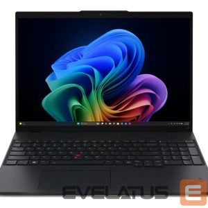 Portatīvais dators Lenovo  ThinkPad L16 G3 Intel | Black | 16 " | IPS | WUXGA | 1920 x 1200 pixels | Anti-glare | Intel Core Ultra 5 | 325 | 24 GB | SODIMM DDR5 | Solid-state drive capacity 512 GB | Intel Graphics | Windows 11 Pro | 802.11be | Bluetooth version 5.4 | 4G upgradable | Keyboard language Nordic | Keyboard backlit | Warranty 36 month(s) | Battery warranty 12 month(s) 