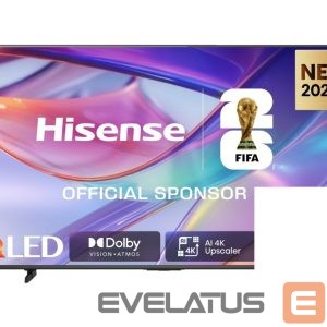 Televizors hisense  TV | 50E7S | 50" | Smart TV | VIDAA OS | UHD | Black 
