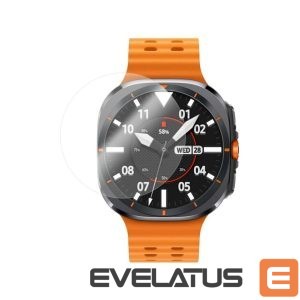 Siksniņa fixed  | Protective Tempered Glass for smartwatch Samsung Galaxy Watch Ultra, 2pcs | Clear 
