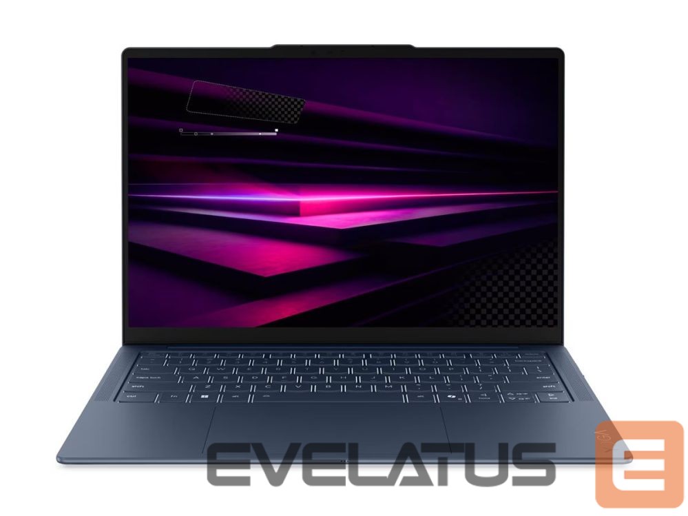 Portatīvais dators Lenovo Yoga Slim 7 14Q8Y11 Snapdragon | Cosmic Blue | 14 " | OLED | WUXGA | 1920 x 1200 pixels | Glossy | Snapdragon X2 Plus | X2P-42-100 | 16 GB | Soldered LPDDR5X | Solid-state drive capacity 512 GB | Qualcomm Adreno GPU | Windows 11 Home | 802.11be | Bluetooth version 5.4 | Keyboard language English | Keyboard backlit | Warranty 24 month(s) | Battery warranty 12 month(s)