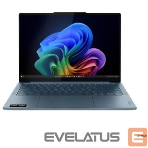 Portatīvais dators Lenovo  Yoga Slim 7 14AKP10 AMD | Tidal Teal | 14 " | OLED | WUXGA | 1920 x 1200 pixels | Glossy | AMD Ryzen AI 7 | 350 | 16 GB | Soldered LPDDR5X | Solid-state drive capacity 512 GB | AMD Radeon 860M Graphics | Windows 11 Home | 802.11be | Bluetooth version 5.4 | Keyboard language English | Keyboard backlit | Warranty 24 month(s) | Battery warranty 12 month(s) 