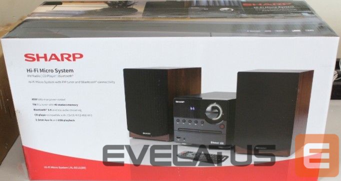 Interaktīvs risinājums Sharp SALE OUT. XL-B512(BR) Hi-Fi Micro System, CD/FM/USB/Bluetooth v5.0, 45W, Brown | Hi-Fi Micro System | XL-B512(BR) | Brown | USB port | DAMAGED PACKAGING