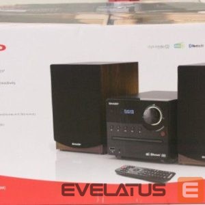 Interaktīvs risinājums Sharp  SALE OUT.  XL-B517D(BR) Hi-Fi Micro System, CD/FM/USB/Bluetooth v5.0, Aux-in, 45W, Brown |  Hi-Fi Micro System | XL-B517D(BR) | Brown | USB port | DAMAGED PACKAGING 