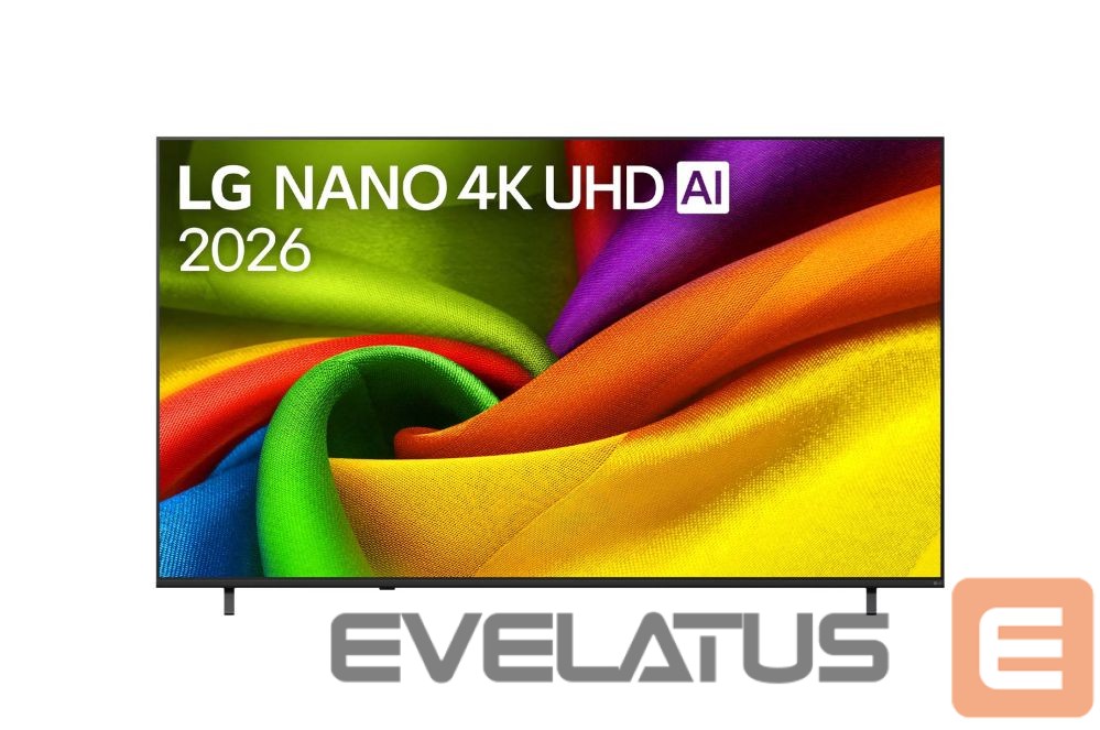 Televizors LG NANO 4K AI TV | 85NU800B3LA | 85 | Smart TV | webOS | UHD | Black