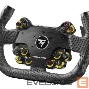 Datoru krēsli / galdi THRUSTMASTER  EVO Racing 31U Leather | Wheel Rim with Hub for Simracing | Black 