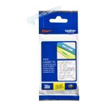 Aksesuāri un izejmateriāli Brother  | TZe-135 Laminated Tape | White on Clear | TZe | 8 m | 1.2 cm 