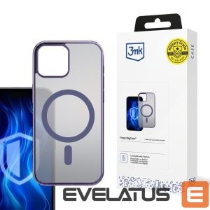 Aizmugurējais vāciņš Tech-Protect  Tech-Protect MagMat MagSafe iPhone 13 mini case - navy blue matte 