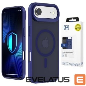 Aizmugurējais vāciņš Tech-Protect  Tech-Protect MagMat MagSafe iPhone 13 mini case - navy blue matte 